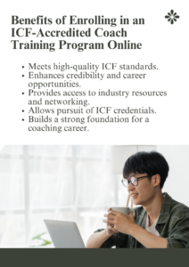 icf accredited life coaching programs online